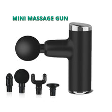 Load image into Gallery viewer, Mini Electric Massage Gun Deep Muscle Fascial Body Massager Gun Tissue Percussion Small Fitness Equipment Acid Relief Pain Relax