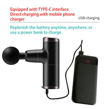 Load image into Gallery viewer, Mini Electric Massage Gun Deep Muscle Fascial Body Massager Gun Tissue Percussion Small Fitness Equipment Acid Relief Pain Relax