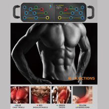 Load image into Gallery viewer, 16-in-1 Push-Up Board High Quality Handle Foldable Promote Exercise Push Up Board For Muscle Training Workout Fitness Equipment
