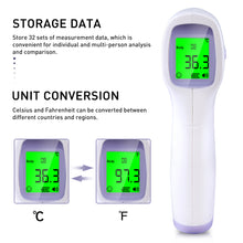 Load image into Gallery viewer, Forehead High Precision No Touch Thermometer
